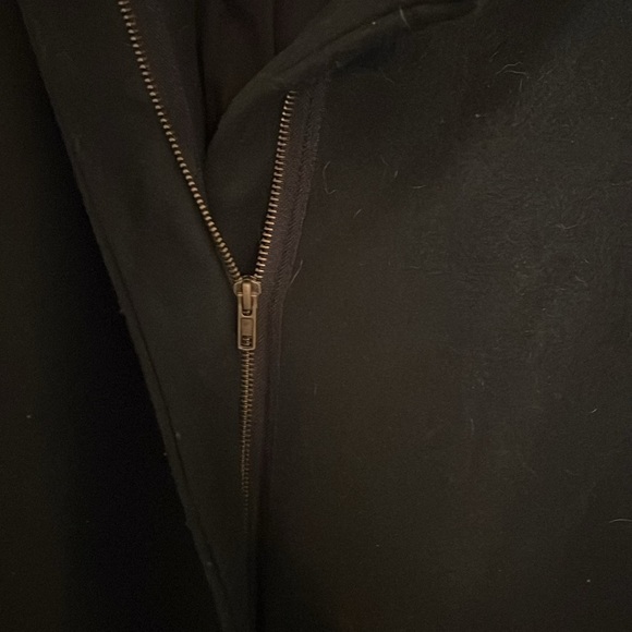 Women’s black dress coat EUC XL - Picture 3 of 9